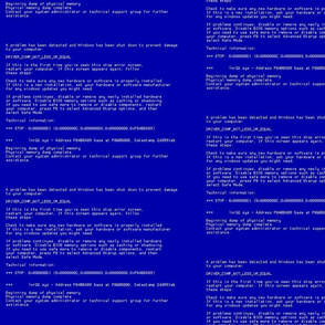Small Blue Screen of Death