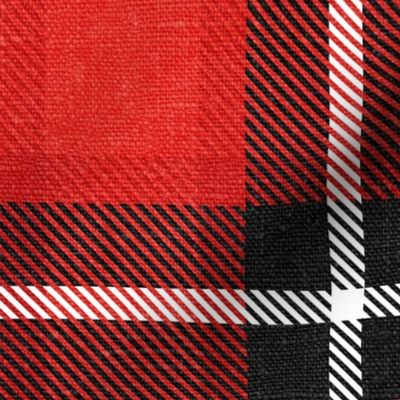 Red Twill Plaid- large scale