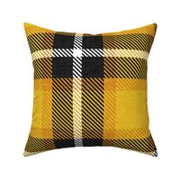 Gold twill Plaid - extra large scale
