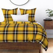 Gold twill Plaid - extra large scale