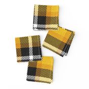 Gold twill Plaid - large scale