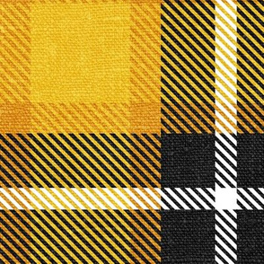 Gold twill Plaid - large scale