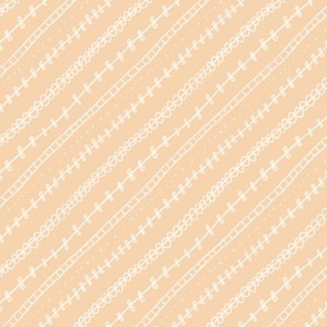 Hand-drawn striped pattern