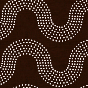 Dotted Waves Chocolate