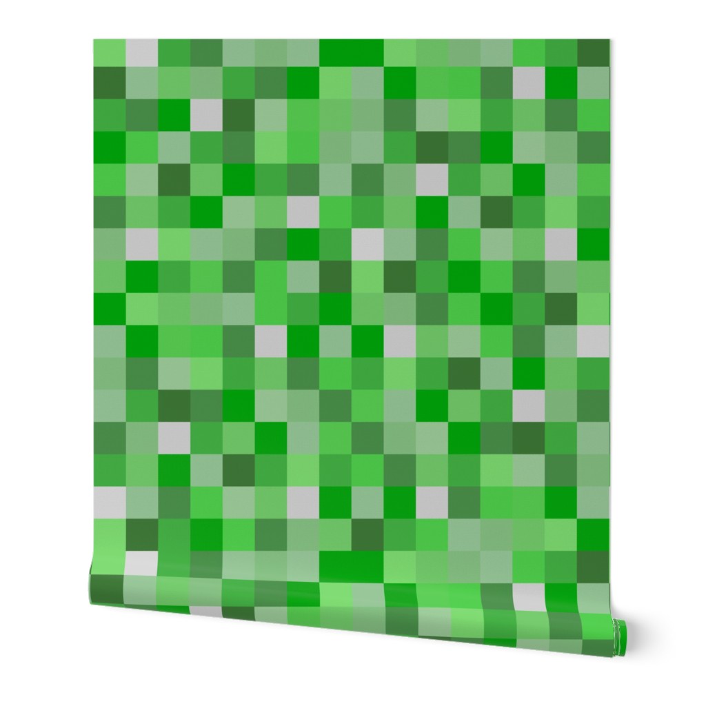 Life-like Lighter Green Pixel Blocks - 1.5"