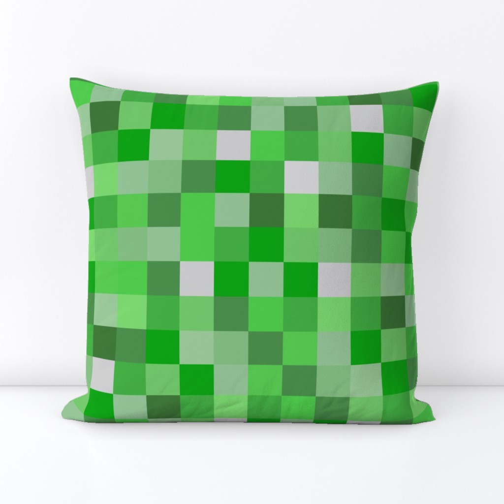 Life-like Lighter Green Pixel Blocks - 1.5"