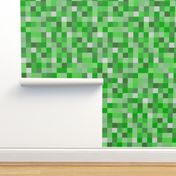 Life-like Lighter Green Pixel Blocks - 1.5"