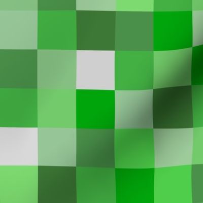 Life-like Lighter Green Pixel Blocks - 1.5"