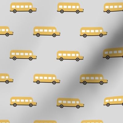 Sweet American school bus design for back to school icon bus usa yellow gray