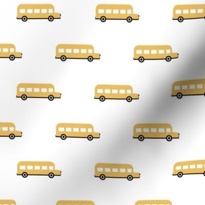 Sweet American school bus design for back to school icon bus usa white yellow