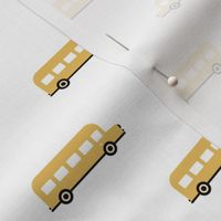 Sweet American school bus design for back to school icon bus usa white yellow