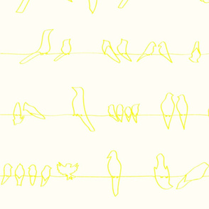 Birds on a Wire yellow texture on Vanilla