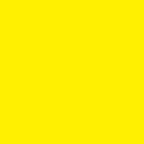 Aureolin Yellow Solid Color Simple Plain Design