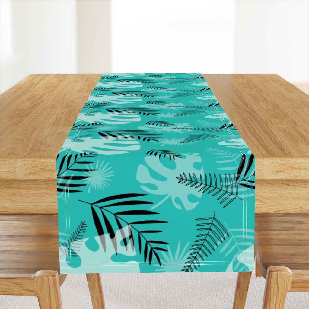 Tropical Modern Leaves