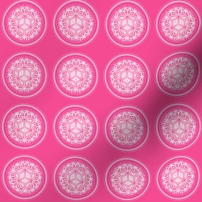 Scilla Circles in Pink © Gingezel™ 2012