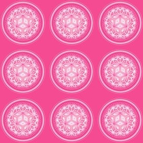 Scilla Circles in Pink © Gingezel™ 2012