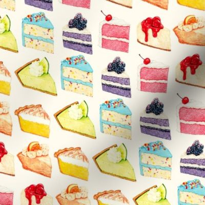 Rainbow Cake & Pie
