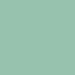 Cambridge Blue-Green Solid Color Simple Plain