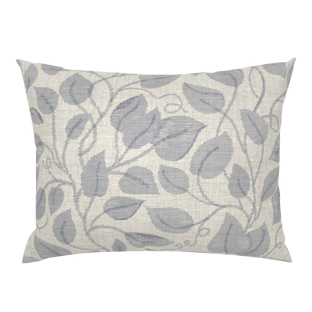 ikat vines in neutral colors 