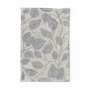 ikat vines in neutral colors 