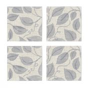 ikat vines in neutral colors 