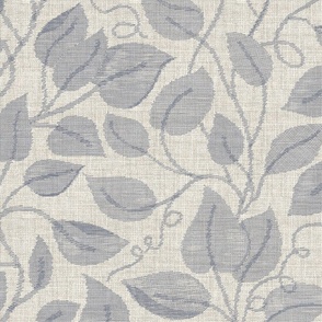 ikat vines in neutral colors 