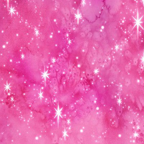 Pink Watercolor Galaxy
