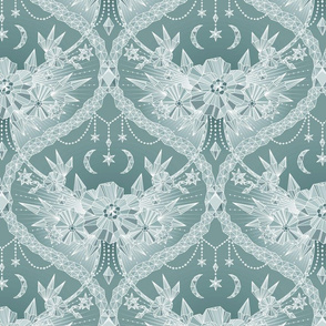 Snow Queen mint green