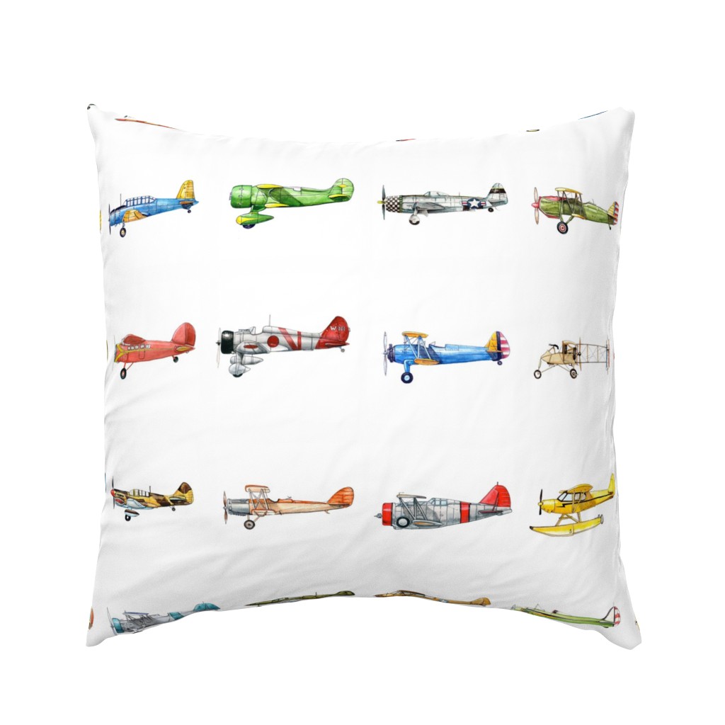 Quilting Grid for Vintage Airplanes 6x6