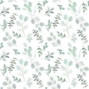 Blue Green Fabric Wallpaper and Home Decor  Spoonflower