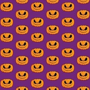 purple jack o lantern