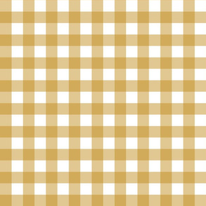 Extraordinary Gold Buffalo Plaid