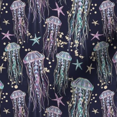 Whimsical Jellyfish // Mermaid Wishes