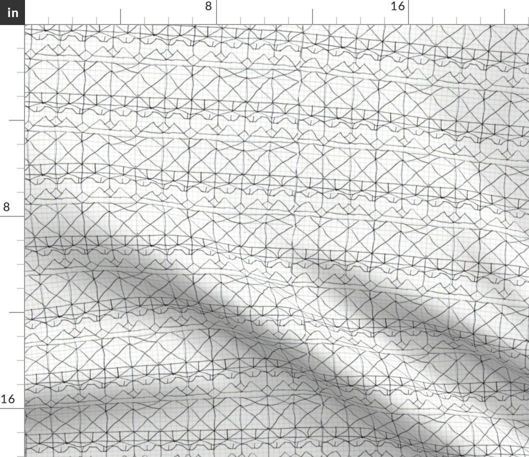 Graph Paper Sketch