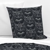 Gothic Lace-Bats-black