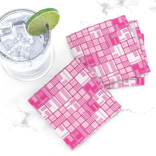 Pink Urban Grid © Gingezel™ 2012