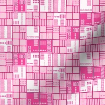 Pink Urban Grid © Gingezel™ 2012