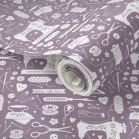 sewing tools purple