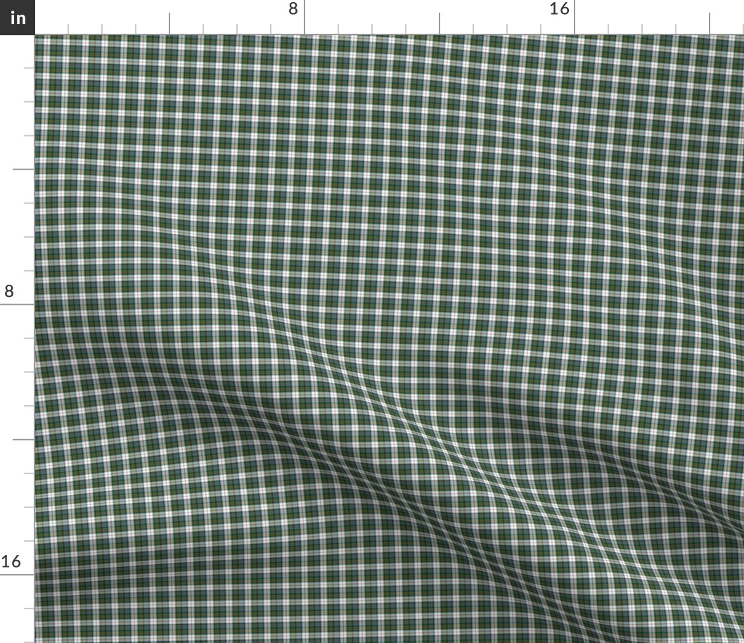 MacDonald dress tartan #1, micro mini 1/2", ancient colors