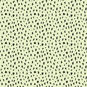 Cheetah spots in lime