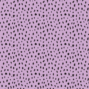 Cheetah spots in purple