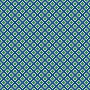 Blue   Green - Art Deco Pattern 5