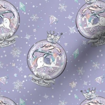 Magical Unicorn Snow Globe