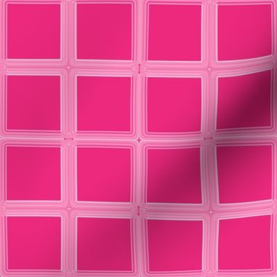 Deep Pink Windowpane © Gingezel™ 2012