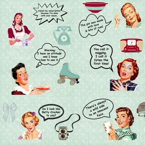 Sassy 50s housewives 