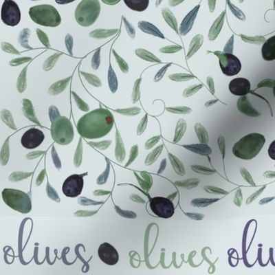 Olives Only Tea Towel - Medium