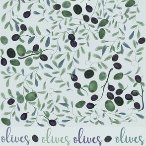 Olives Only Tea Towel - Medium