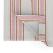 Pink and Orange Anderson Stripe