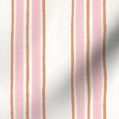 Pink and Orange Anderson Stripe