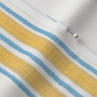 Marigold and Blue Anderson Stripe 